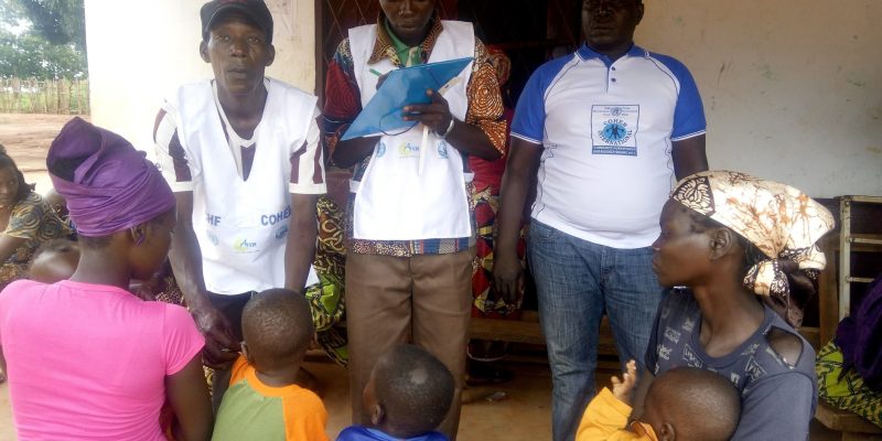 Systematiic screening of childre for malnutrition as soon as they arrive at the health centre