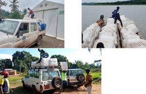 IMPLEMENTATION OF ACTIVITIES TO STORE AND TRANSPORT LONG-LASTING IMPREGNATED MOSQUITO NETS TO PRE-POSITIONING SITES